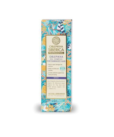 Natura Siberica Oblepikha Oil Complex for Hair Ends - 50ml | Lavender & Musk | International Shipping Available - Buy Online on GoSupps.com