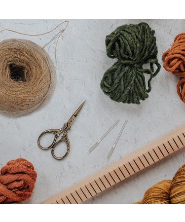 18pcs Large-Eye Blunt Needles for Yarn Knitting and Sewing Projects - Silver - Buy Online on GoSupps.com