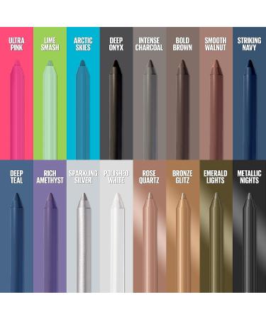 Maybelline Tattoo Studio Long-Lasting Eyeliner Pencil - Waterproof Emerald Lights - Buy Online on GoSupps.com