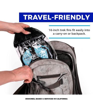 Seavenger Torpedo Snorkeling Fins - Dodger Blue (Large-X-Large) | For Travel - Buy Online on GoSupps.com