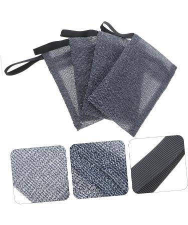 BELLIFFY 4pcs Nylon Soap Soap Bags for Bathroom Soap Bags Soap Pouch - Buy Online on GoSupps.com