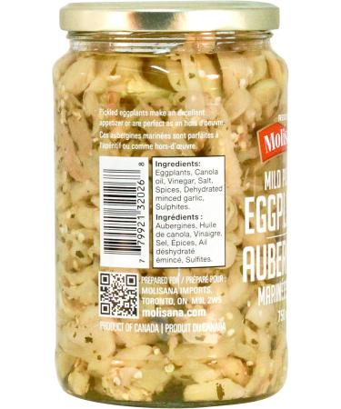 Regina Molisana Mild Pickled Eggplants in Oil 750 milliliters 750 ml (Pack of 1) - Buy Online on GoSupps.com
