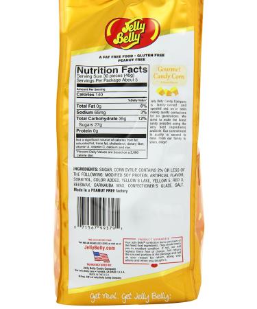 Jelly Belly Gourmet Candy Corn Gift Bag - 7.5 oz (Pack of 1) - Buy Online on GoSupps.com