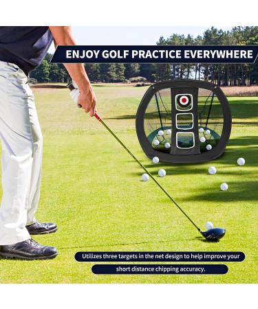 Mile High Life Golf Chipping Net | Indoor Outdoor Golf Practice Net for Backyard | Golf Hitting Nets | Blue Golfing Target Net | Men and Women's Golf Accessories - Buy Online on GoSupps.com