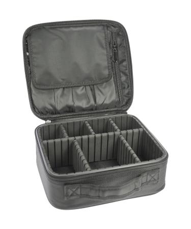Buy Beauty Tool Case Black 22.5x25.5x9.5 cm | Organizer Compartments for Perfect Storage | International Shipping - Buy Online on GoSupps.com