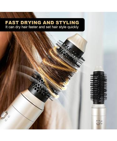 Buy 6 in 1 Hair Dryer Brush - 1000W Hot Air Styler & Curling Brush for Women | International Shipping - Buy Online on GoSupps.com