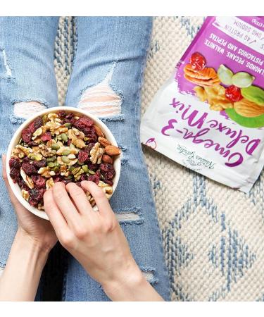 Nature's Garden Omega-3 Deluxe Trail Mix - Heart Healthy, Gluten Free, Antioxidant Rich - 26 Oz Bag (Pack of 2) - Buy Online on GoSupps.com