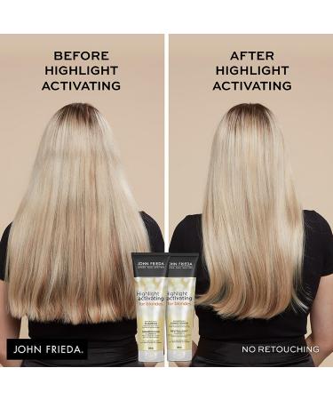 John Frieda Highlight Activating Brightening Conditioner for Restoring Faded Blonde Hair (250 mL) - Buy Online on GoSupps.com