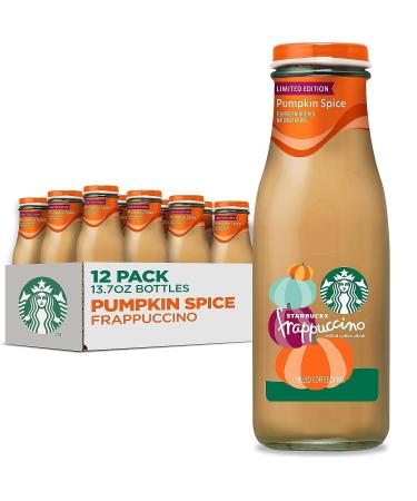 Starbucks Frappuccino Pumpkin Spice, 13.7oz fl oz Bottles (12pk) - Buy Online on GoSupps.com
