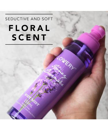 Shop Luxurious Honey Lavender Bath and Body Gift Set for Men & Women | Natural Extracts Vitamin E & Shea Butter | Perfect Home Spa Self Care Kit - Buy Online on GoSupps.com