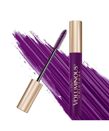 L'Or al Paris Voluminous Original Mascara Deep Violet 0.26 Fl Oz - Washable Formula - 1 Pack - Buy Online on GoSupps.com
