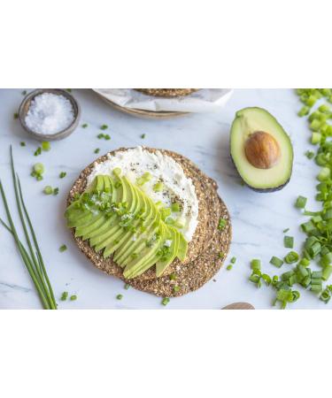 KZ Clean Eating Clean Eating High Fibre Scandinavian Crispbread - Chive - 200g - Buy Online on GoSupps.com