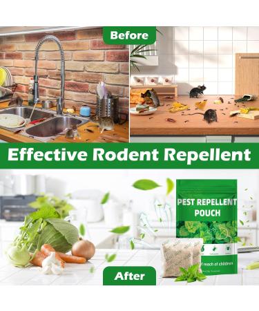 Mixrug 8 Natural Mouse Repellent Pouches Peppermint Oil Mice Repellent Indoor for Mice  - Buy Online on GoSupps.com