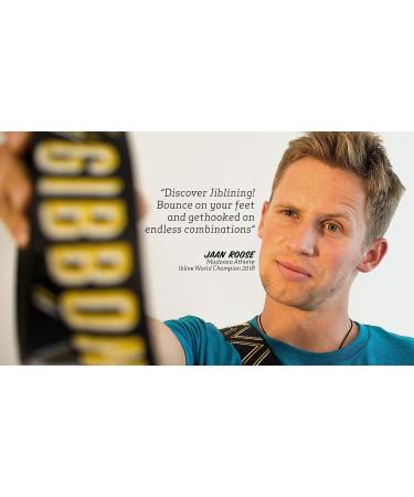 Gibbon Slacklines Jibline with Treewear Black | Advanced Trickline Set with Ratchet Protection | Perfect for Leisure Activities - Buy Online on GoSupps.com