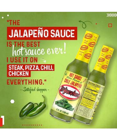 El Yucateco Jalapeno Salsa 150 ml (Pack 3) / Mexican Spicy Jalapeno Salsa Hot Chilli Sauce for Tacos Fajitas Seafood - Buy Online on GoSupps.com