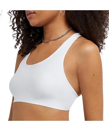 Champion Women's Absolute Racerback Compression Sports Bra - Large White - Buy Online on GoSupps.com