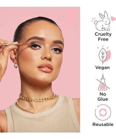 QUEEN ME & INTO U L.W.I Magnetic Lash Vanity Gift Box | Classic Russian Lash Look | Hybrid Magnetic Eyeliner & Remover Pen | Vegan Magnetic Lash & Liner Gift Set - Buy Online on GoSupps.com