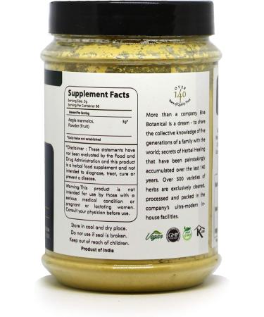 bixa BOTANICAL Bilva Fruit Powder (Aegle marmelos/Bael Fruit) 7 Oz (200g) Supports Healthy Bowel Functions | Wood Apple | Superfood |Natural - Buy Online on GoSupps.com