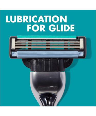 Buy Gillette Mach3 Men's Razor with Lubricated Strips + 11 Refill Blades - Fast International Shipping - Buy Online on GoSupps.com