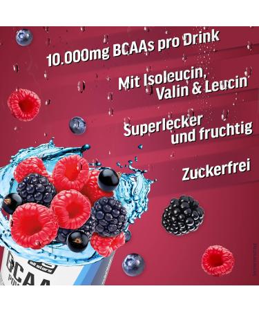 All Stars BCAA Powder 420g - Sugar-Free Vegan Branched-Chain Amino Acids | High-Quality Protein Shake with Berry Blast Flavor - Buy Online on GoSupps.com