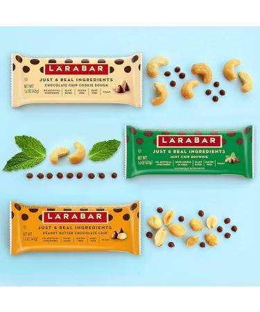 Larabar Chocolate Chip Cookie Dough Gluten Free Fruit & Nut Bar 16 Ct - Buy Online on GoSupps.com