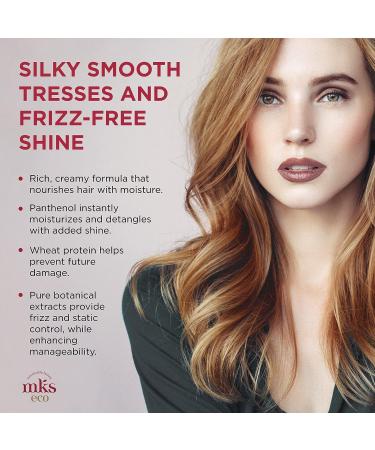 MKS Eco Hydrate Conditioner - 25 fl oz - Nourishing Hair Care with Moroccan Argan Oil & Hemp Seed Oil - Vegan & Cruelty Free - Buy Online on GoSupps.com