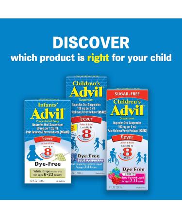 Advil Chewable Tablets Junior Strength 100 mg Grape 24 ea - Fast-Acting Pain Relief for Kids - Buy Online on GoSupps.com