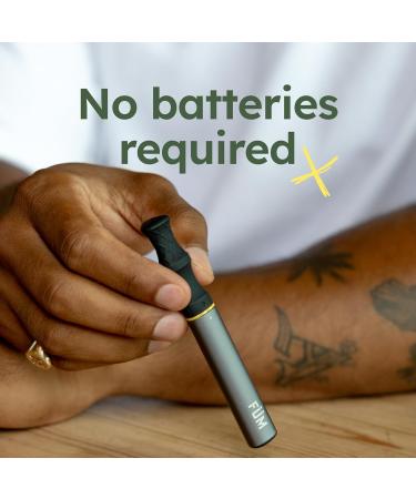 F M Zero Flavored Air Device | Fresh Pocket-Sized Habit Support Tool | Weighted Portable & Refreshing Air Inhaler Alternative | Crisp Mint - Buy Online on GoSupps.com