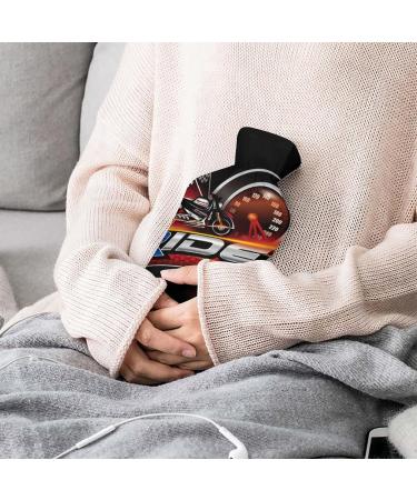 Driver Motorcycle Hot Water Bottle with Plush Cover - Hand Warmer for Adults & Kids | 26.5x15.3cm - International Shipping - Buy Online on GoSupps.com