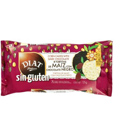 DIAT Radisson Gluten Free Corn Pancakes | Dark Chocolate Pancakes | Corn Pancakes | Gluten Free Product | Suitable for Vegans | Non-GMO Corn