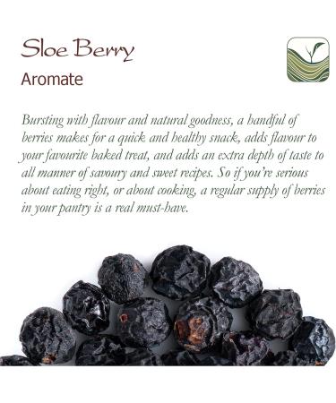 Blackthorn Dried Berries Organic Quality - Sloe Berries - Sherrys Berries 200g - Buy Online on GoSupps.com