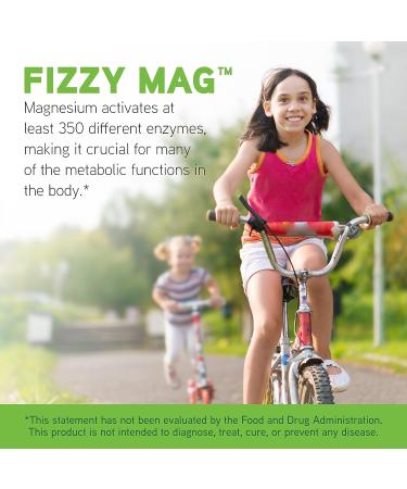 Little DaVinci Fizzy Mag - Kids Magnesium Supplement for Brain Health & Behavior - Lemon Lime Flavor - 516g - Buy Online on GoSupps.com