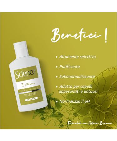  SCIENCE Science Oleosa seborrhea shampoo 200 ml - Buy Online on GoSupps.com