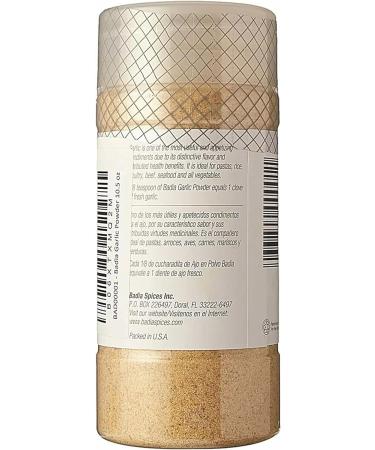 Badia Garlic Powder 297.7g Pack of 2 with World Food Shop Scoop - Premium Quality Culinary Ingredient for Flavourful Cooking - Buy Online on GoSupps.com