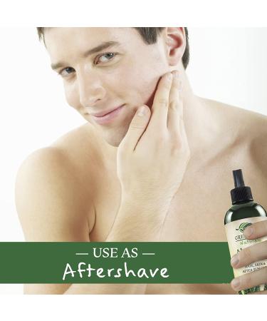 Organic Aloe Vera Spray for Hair, Skin & After Sun Care - 8 oz | Cold Pressed, 99.8% Pure | Green Leaf Naturals - Buy Online on GoSupps.com
