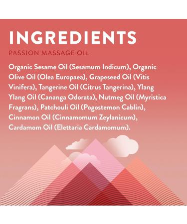 Little Moon Essentials Massage Oil for Two - Passion 2 oz | International Shipping Available - Buy Online on GoSupps.com