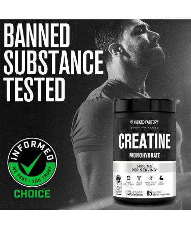 Jacked Factory Nitrosurge Pre-Workout & Creatine Monohydrate - Pre Workout Powder with Creatine for Muscle Growth Increased Strength Endless Energy - Cherry Limeade Preworkout & Unflavored Creatine - Buy Online on GoSupps.com