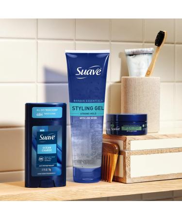 Suave Hair Gel Barber Essentials Styling Gel for Men - 9 Oz. - Buy Online on GoSupps.com