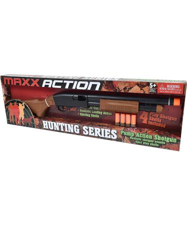 Sunny Days Pump Action Blaster with Realistic Sounds & Ejecting Shells | Cowboy Costume Toy for Kids - Maxx Action Wood Grain Blaster - Buy Online on GoSupps.com