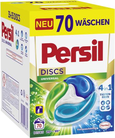 Persil 4in1 DISCS Universal Laundry Detergent - 70 Loads (1.75 kg) | International Shipping Available - Buy Online on GoSupps.com