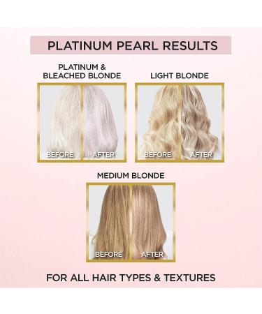 L'Oreal Paris Le Color Gloss Platinum Pearl 4 fl oz - Toning Hair Gloss for Bleached Hair - Neutralizes Brass, Conditions, & Boosts Shine - Pack of 1 - Buy Online on GoSupps.com