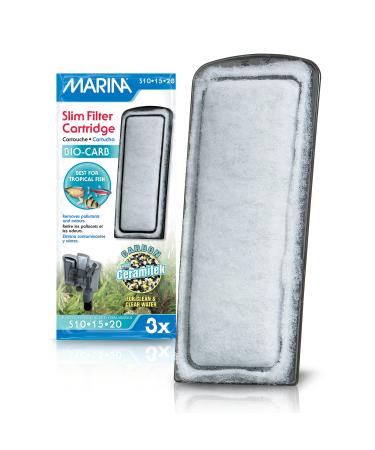 Marina Slim Filter Carbon Plus Ceramic Cartridge Bio-Carb Filter