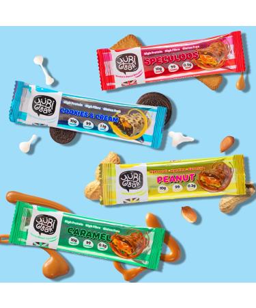 Yubi Bar Protein Bars - Variety Box - Pack of 12 - 35g - Buy Online on GoSupps.com