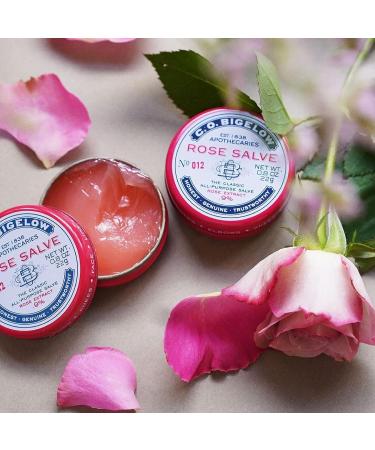 C.O. Bigelow Rose Salve Trio - Pack of 3 Lip Balm Tins for Chapped Lips & Dry Skin - Buy Online on GoSupps.com