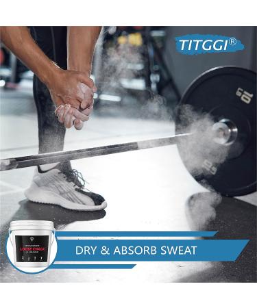 1 lb Gym Chalk Bucket with Chalk Powder and Ball - Multi-Purpose Hand Chalk for Rock Climbing, Gym, Weightlifting & More - Buy Online on GoSupps.com