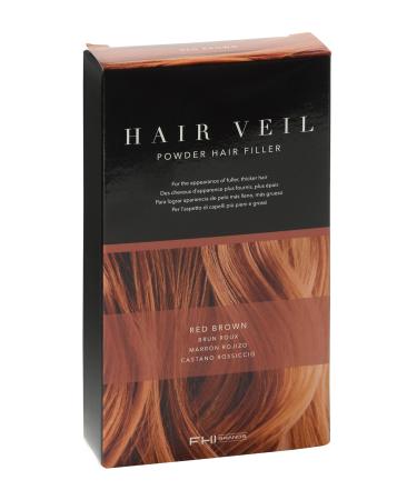 FHI Heat Hair Veil Powder Hair Filler, Red Brown