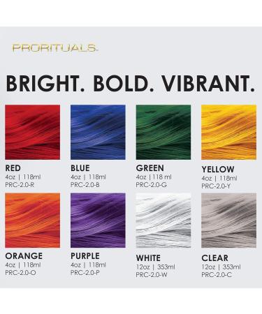 ProPigment 2.0 Blue Hair Dye - Vibrant Permanent Color | Professional Quality Rich Shine & Soft Silky Hair - 4oz - Buy Online on GoSupps.com