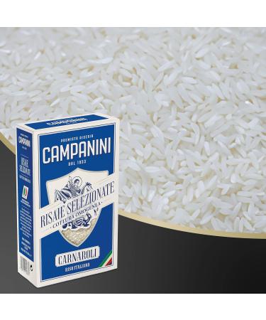 RISO CARNAROLI 500g - Premium Italian Risotto Rice for Perfect Risottos & Soups | Campanini Riser - Buy Online on GoSupps.com