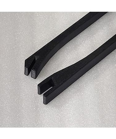 Fluval Flex Aquarium Lid Props - Black (Pair) - Buy Online on GoSupps.com