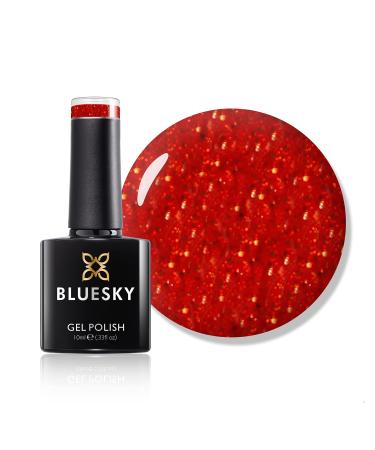 BLUESKY Gel Nail Polish Vip13 Orange Tree Long Lasting Chip Resistant 10 ml (Requires Curing Under UV LED Lamp)